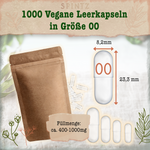Vegane HPMC Leerkapseln
