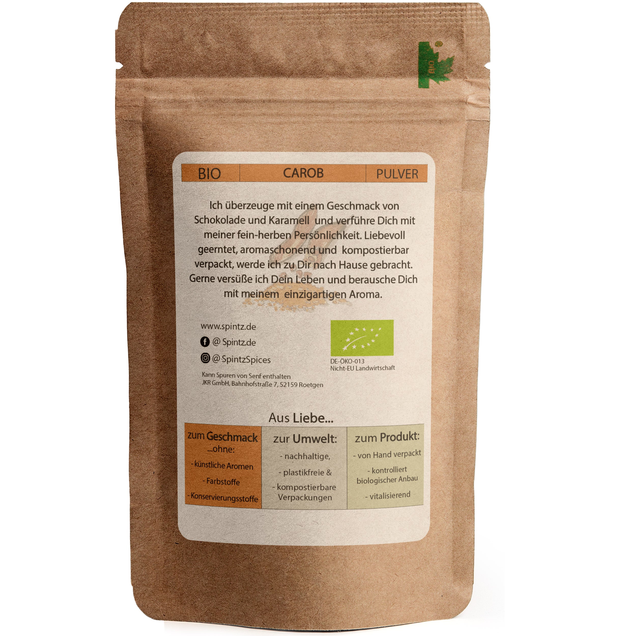 Bio Carob Pulver