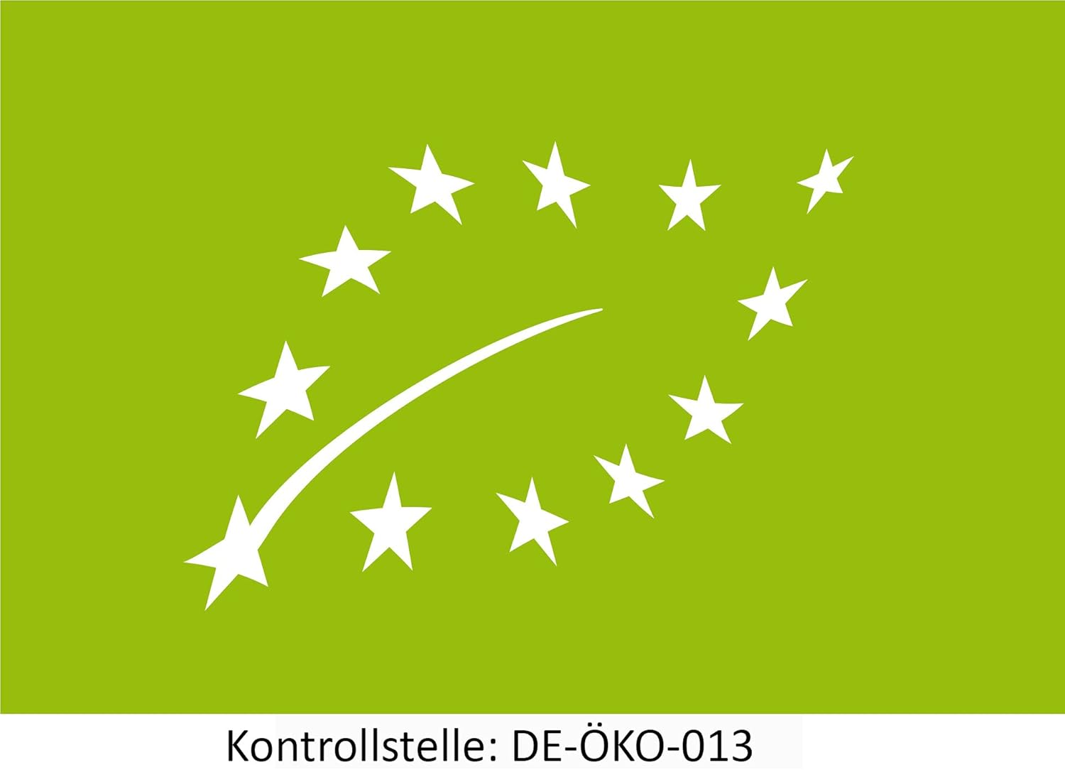 EU-Bio-Siegel DE-ÖKO-013 – zertifizierte Bio-Qualität des SPINTZ Kreuzkümmelpulvers gemäß europäischen Öko-Richtlinien
