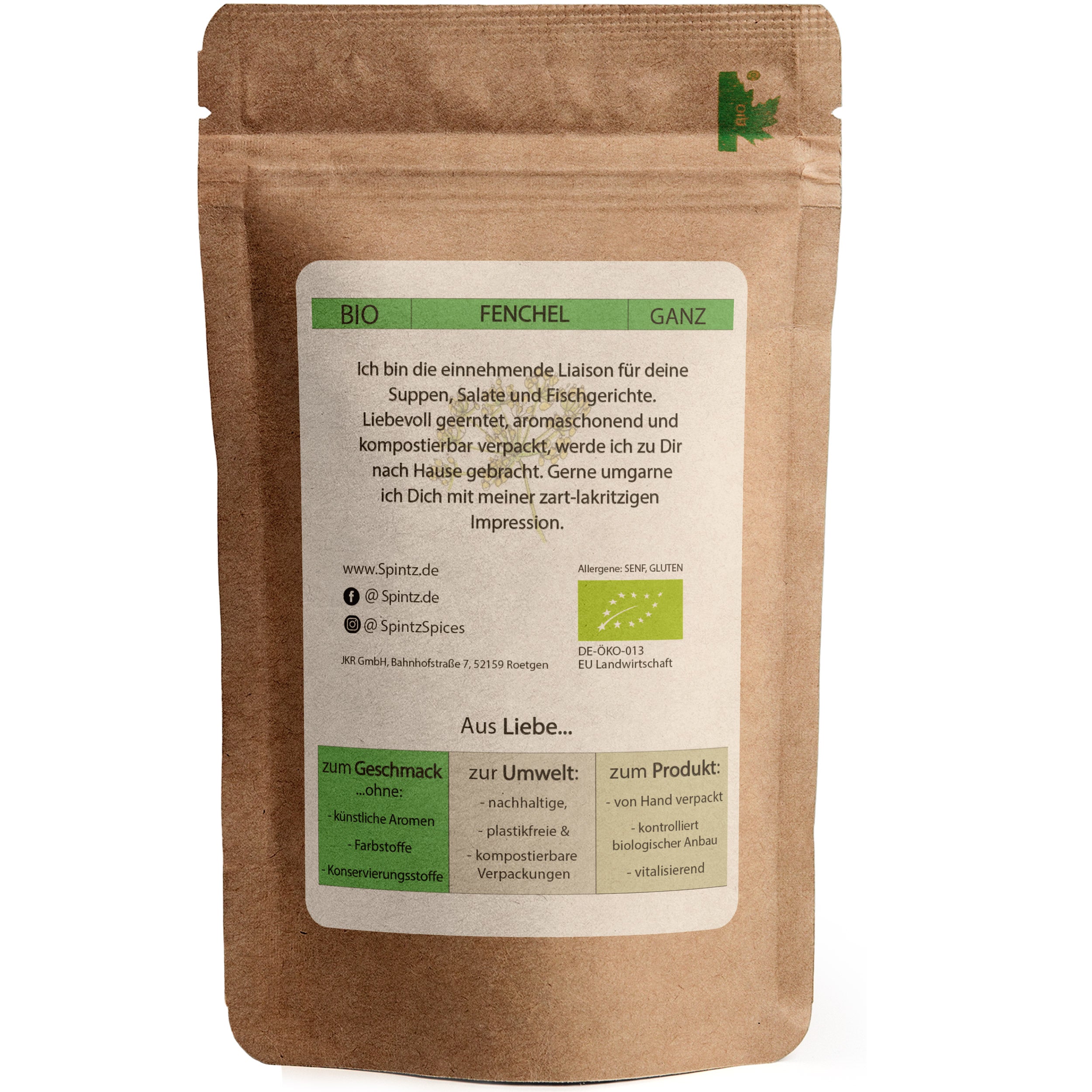 Bio Fenchel Samen