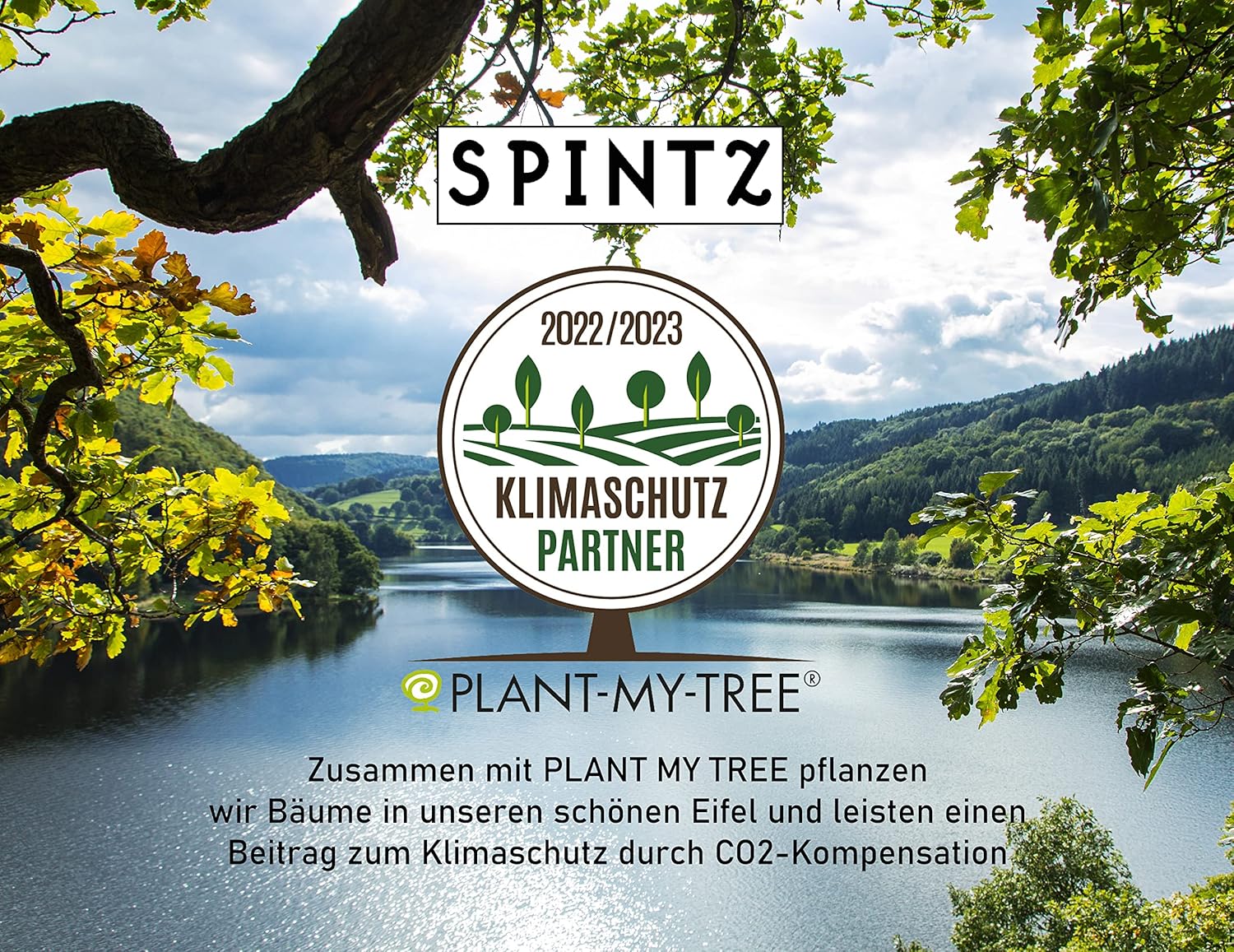 SPINTZ Klimaschutzinitiative – Kooperation mit Plant-My-Tree zur Aufforstung in Deutschland für CO₂-Kompensation