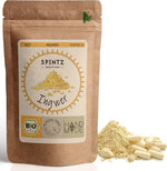 SPINTZ Bio Ingwer Kapseln im plastikfreien Doypack – handverpackt, natürlich und laborgeprüft