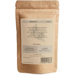 Rückseite der SPINTZ Meersalz Verpackung mit Produktdetails, Herkunft und Bio-Zertifizierung