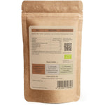 Rückseite der SPINTZ Bio Nelken gemahlen Verpackung mit Zutaten, Nährwertangaben und Bio-Siegel