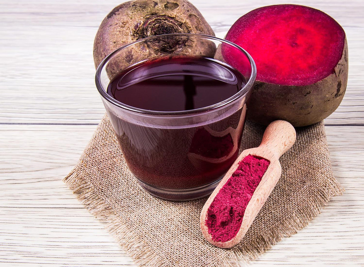 SPINTZ Rote Beete Pulver – ideal für Smoothies, Getränke und natürliche Farbgebung