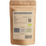 Rückseite der SPINTZ Bio Schwarzkümmel Verpackung mit Bio-Siegel, Nährwertangaben und Herstelleradresse