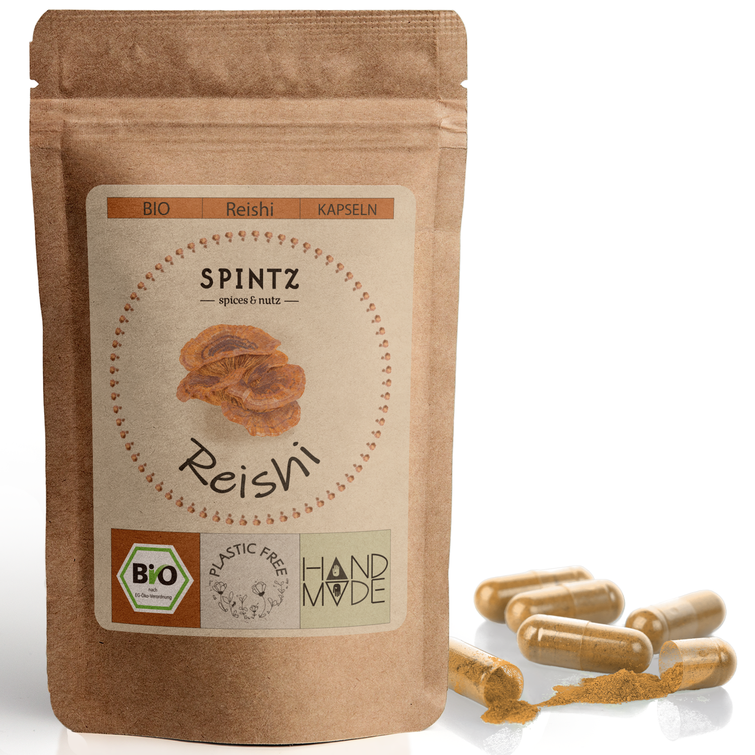 Bio Reishi Pilz Kapseln