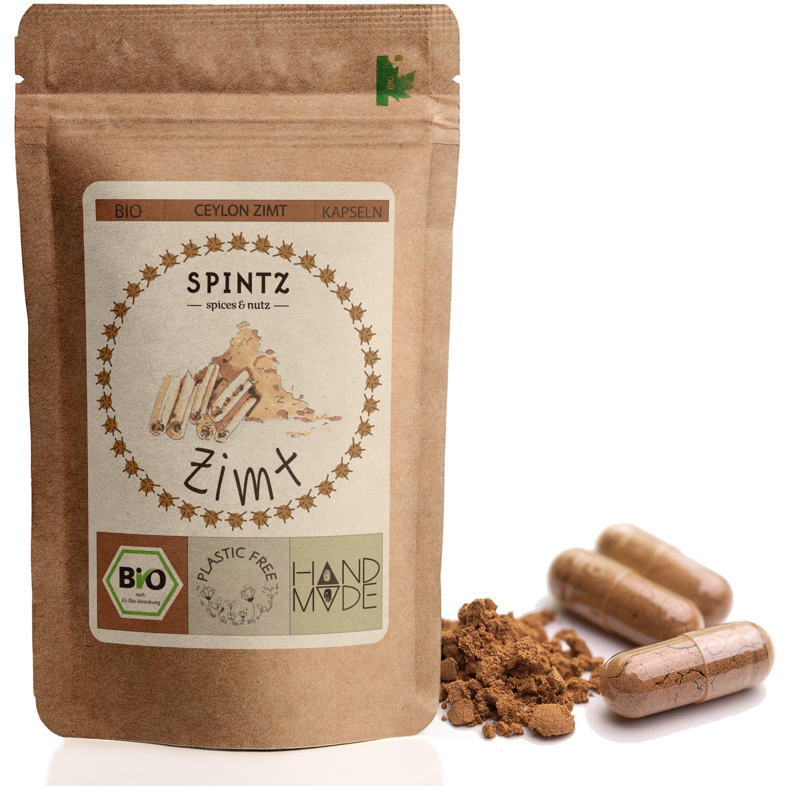 Ceylon Zimt Kapseln Bio