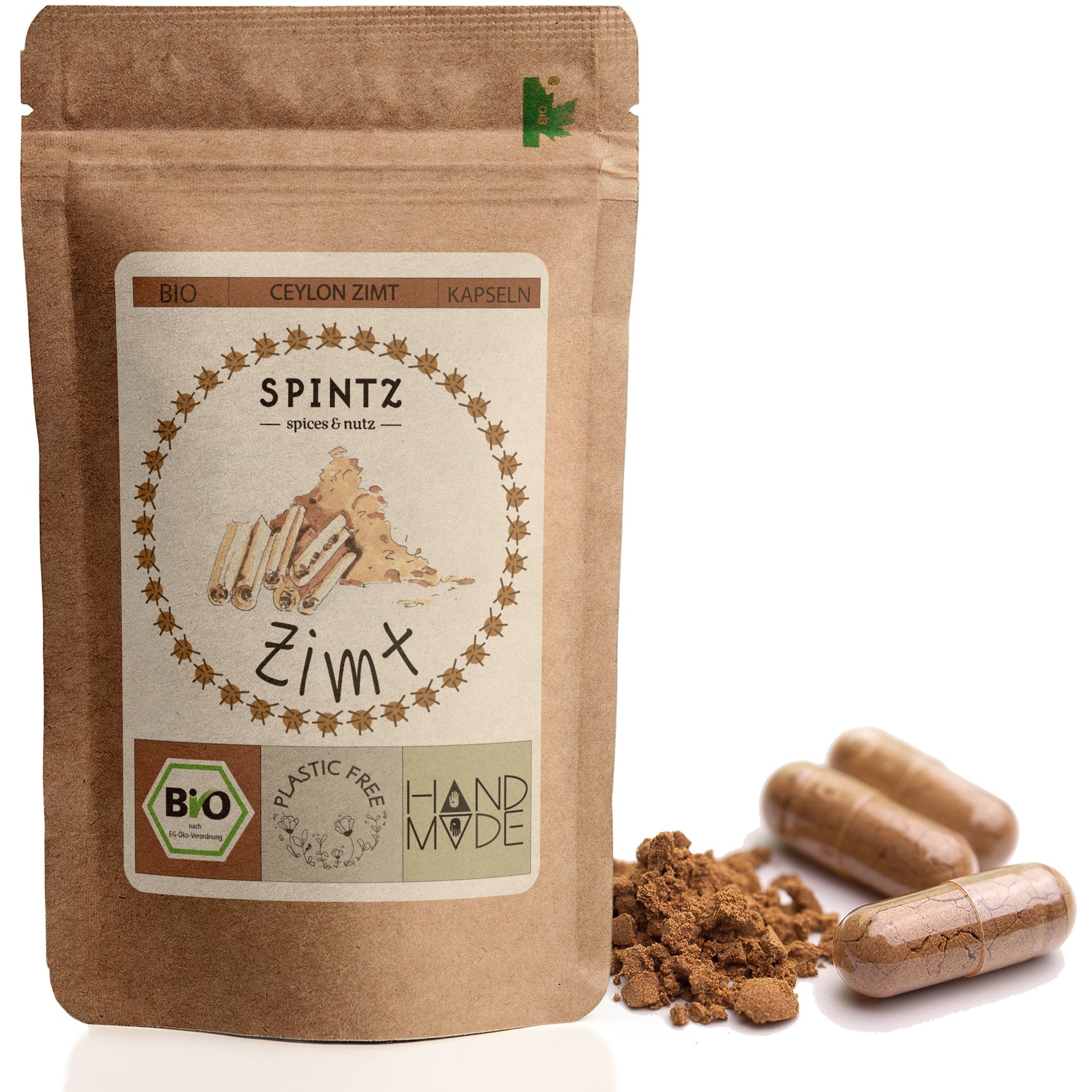 Ceylon Zimt Kapseln Bio